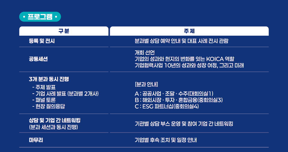프로그램 안내